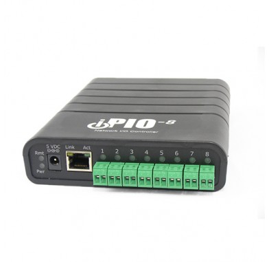 iPIO: Ethernet I/O -  iPIO-8